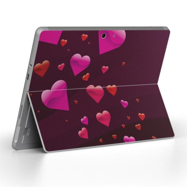 Surface Go ��p�X�L���V�[�� Microsoft �T�[�t�F�X �T�[�t�B�X �m�[�g�p�\�R�� �J�o�[ �t�B���� �X�e�b�J�[  �n�[�g�@�s���N�@�V���v�� 004520