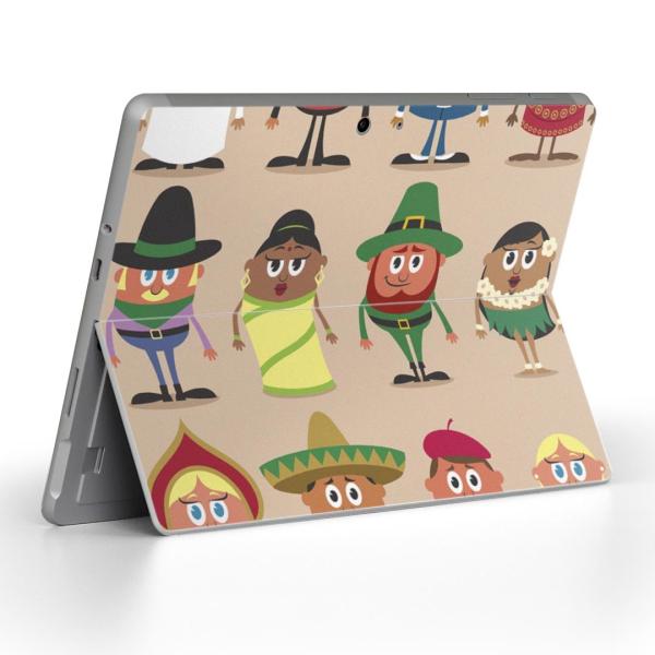 Surface Go ��p�X�L���V�[�� Microsoft �T�[�t�F�X �T�[�t�B�X �m�[�g�p�\�R�� �J�o�[ �t�B���� �X�e�b�J�[  �L�����N�^�[�@�C���X�g 004848