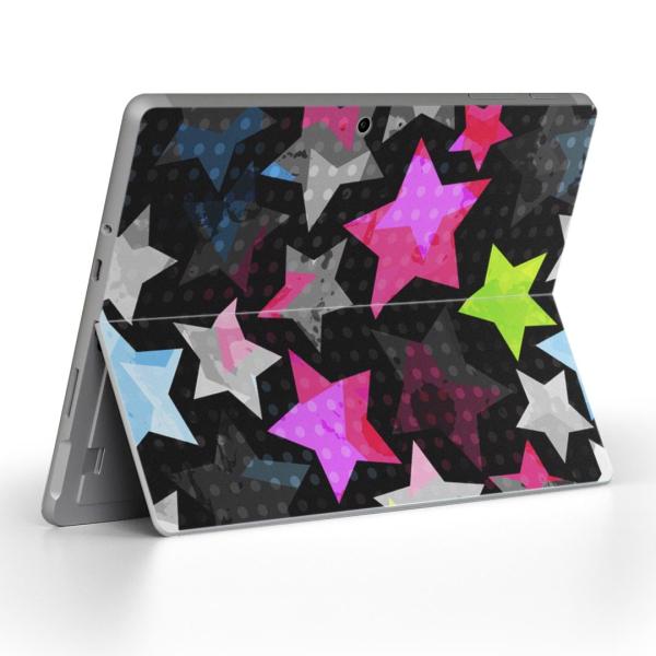 Surface Go ��p�X�L���V�[�� Microsoft �T�[�t�F�X �T�[�t�B�X �m�[�g�p�\�R�� �J�o�[ �t�B���� �X�e�b�J�[  ���@�͗l�@�J���t�� 005678
