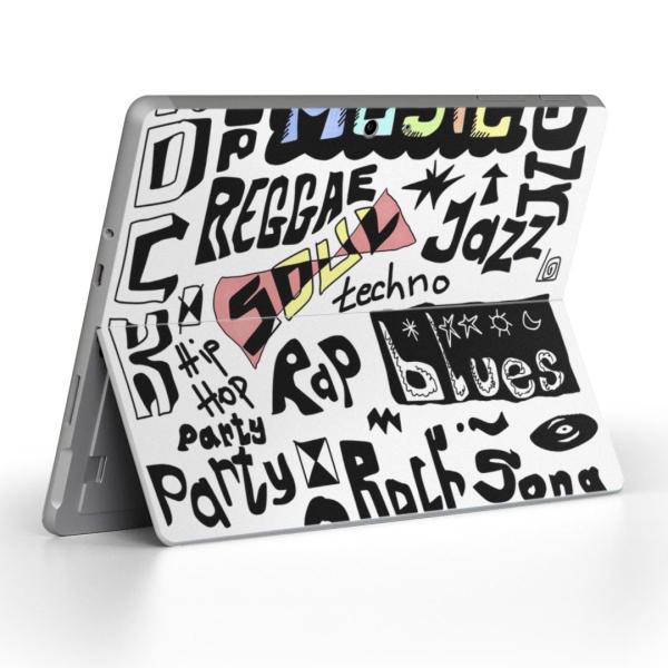 Surface Go ��p�X�L���V�[�� Microsoft �T�[�t�F�X �T�[�t�B�X �m�[�g�p�\�R�� �J�o�[ �t�B���� �X�e�b�J�[  �p��@���� 006180