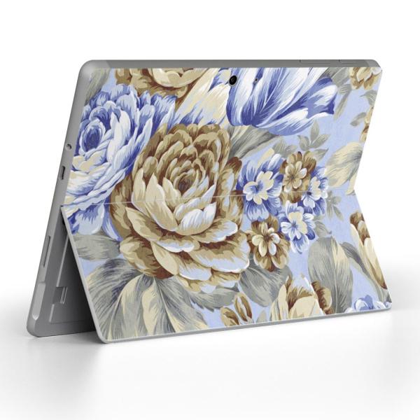 Surface Go ��p�X�L���V�[�� Microsoft �T�[�t�F�X �T�[�t�B�X �m�[�g�p�\�R�� �J�o�[ �t�B���� �X�e�b�J�[  �ԁ@�t�����[�@�͗l�@�@�u���[ 007688