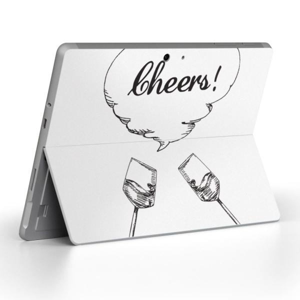 Surface Go ��p�X�L���V�[�� Microsoft �T�[�t�F�X �T�[�t�B�X �m�[�g�p�\�R�� �J�o�[ �t�B���� �X�e�b�J�[  ���C���@�O���X�@�p�� 014691