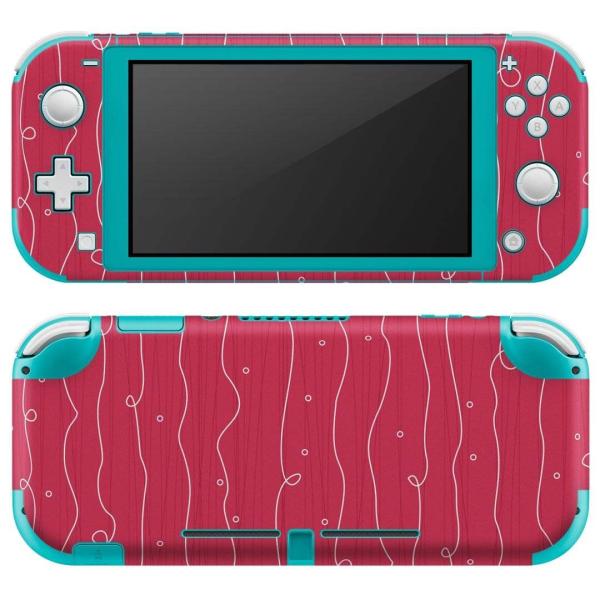 igsticker Nintendo Switch Lite ��p �f�U�C���X�L���V�[�� �S�� �C�V�� ��p �j���e���h�[ �X�C�b�` ���C�g  �X�g���C�v�@�s���N 000176