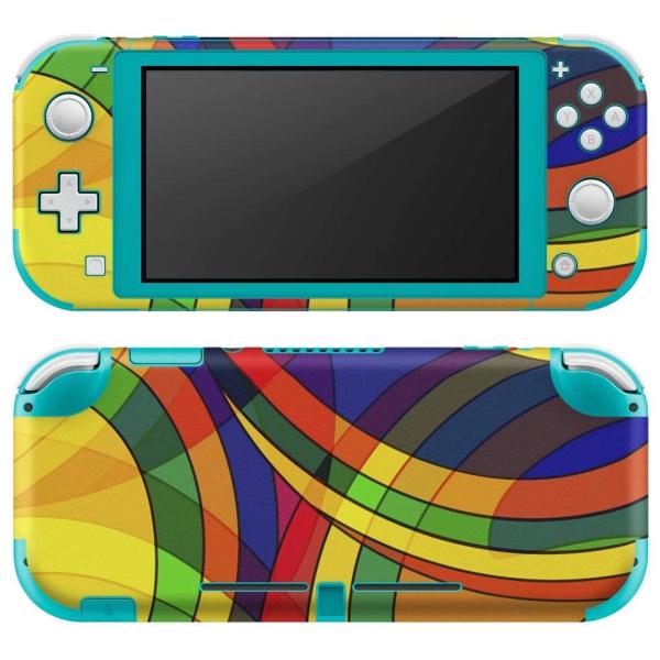 igsticker Nintendo Switch Lite ��p �f�U�C���X�L���V�[�� �S�� �C�V�� ��p �j���e���h�[ �X�C�b�` ���C�g  �J���t�� 000483