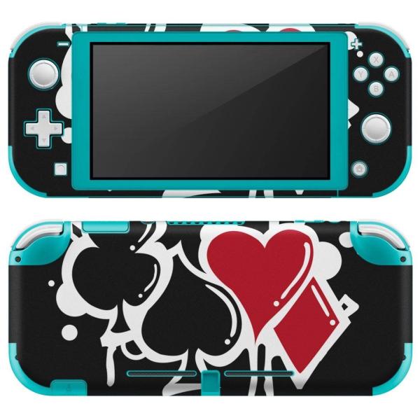 igsticker Nintendo Switch Lite ��p �f�U�C���X�L���V�[�� �S�� �C�V�� ��p �j���e���h�[ �X�C�b�` ���C�g  �N���[�o�[�@�g�����v 001528