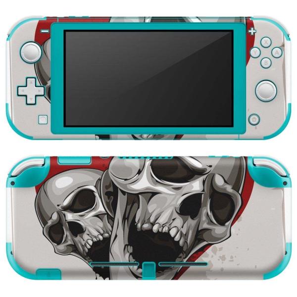 igsticker Nintendo Switch Lite ��p �f�U�C���X�L���V�[�� �S�� �C�V�� ��p �j���e���h�[ �X�C�b�` ���C�g  �h�N���@�[���@�n�[�g�@�g�����v 002967