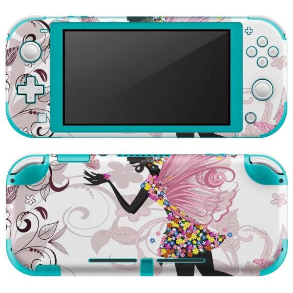 igsticker Nintendo Switch Lite ��p �f�U�C���X�L���V�[�� �S�� �C�V�� ��p �j���e���h�[ �X�C�b�` ���C�g  �l���@�ԁ@�J���t�� 003317