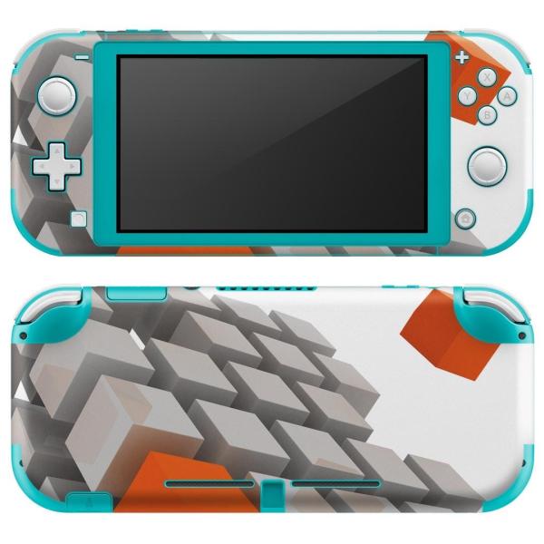 igsticker Nintendo Switch Lite ��p �f�U�C���X�L���V�[�� �S�� �C�V�� ��p �j���e���h�[ �X�C�b�` ���C�g  ���́@�I�����W�@�O���[ 003492