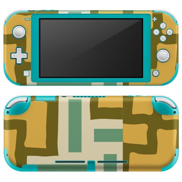 igsticker Nintendo Switch Lite ��p �f�U�C���X�L���V�[�� �S�� �C�V�� ��p �j���e���h�[ �X�C�b�` ���C�g  �͗l�@�I�����W�@�� 004183