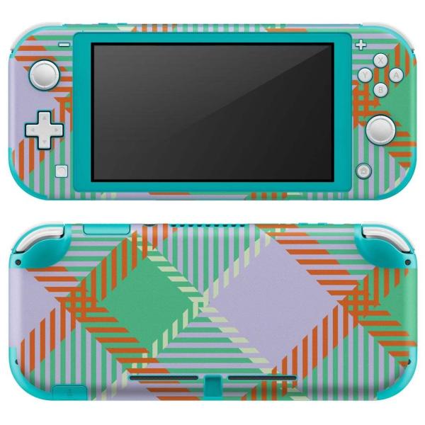 igsticker Nintendo Switch Lite ��p �f�U�C���X�L���V�[�� �S�� �C�V�� ��p �j���e���h�[ �X�C�b�` ���C�g  �`�F�b�N�@�͗l�@�s���N 004416