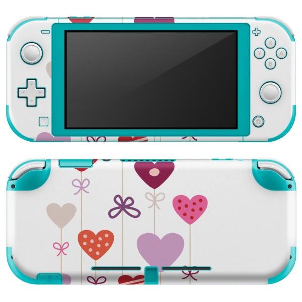 igsticker Nintendo Switch Lite ��p �f�U�C���X�L���V�[�� �S�� �C�V�� ��p �j���e���h�[ �X�C�b�` ���C�g  �n�[�g�@���D�@���� 005245