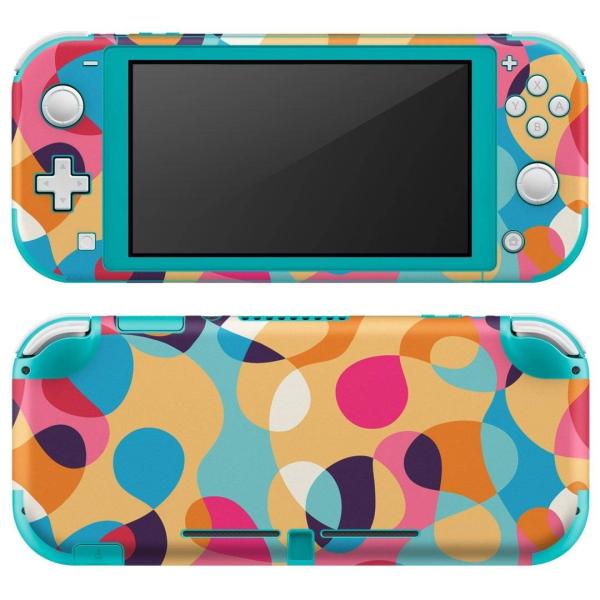 igsticker Nintendo Switch Lite ��p �f�U�C���X�L���V�[�� �S�� �C�V�� ��p �j���e���h�[ �X�C�b�` ���C�g  �J���t���@�͗l 005407