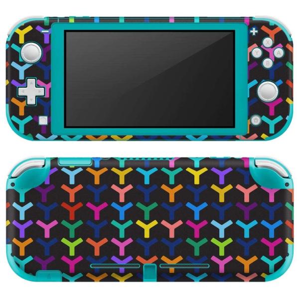 igsticker Nintendo Switch Lite ��p �f�U�C���X�L���V�[�� �S�� �C�V�� ��p �j���e���h�[ �X�C�b�` ���C�g  �J���t���@�͗l 006095