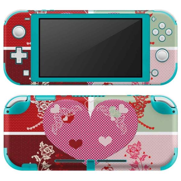 igsticker Nintendo Switch Lite ��p �f�U�C���X�L���V�[�� �S�� �C�V�� ��p �j���e���h�[ �X�C�b�` ���C�g  �n�[�g�@�ԁ@�t�����[ 006414