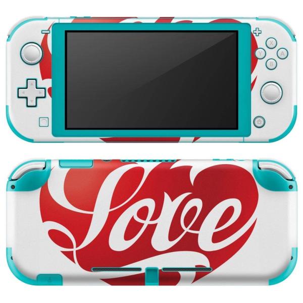 igsticker Nintendo Switch Lite ��p �f�U�C���X�L���V�[�� �S�� �C�V�� ��p �j���e���h�[ �X�C�b�` ���C�g  �n�[�g�@�p��@���� 006416