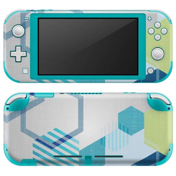 igsticker Nintendo Switch Lite ��p �f�U�C���X�L���V�[�� �S�� �C�V�� ��p �j���e���h�[ �X�C�b�` ���C�g  �@�u���[�@�͗l 006467
