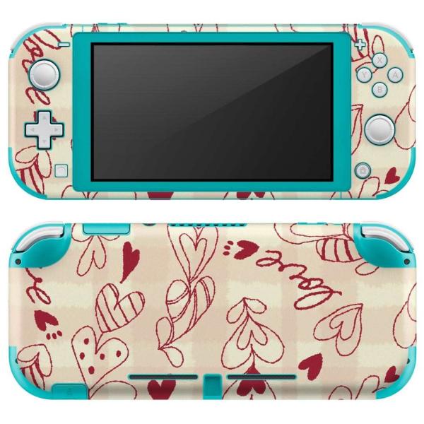 igsticker Nintendo Switch Lite ��p �f�U�C���X�L���V�[�� �S�� �C�V�� ��p �j���e���h�[ �X�C�b�` ���C�g  �n�[�g�@�͗l 006776