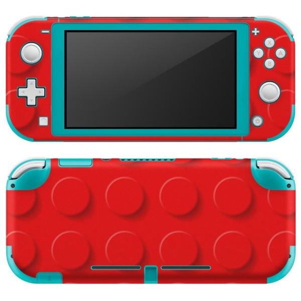 igsticker Nintendo Switch Lite ��p �f�U�C���X�L���V�[�� �S�� �C�V�� ��p �j���e���h�[ �X�C�b�` ���C�g  ���S�@�u���b�N�@�ԁ@���b�h 007348