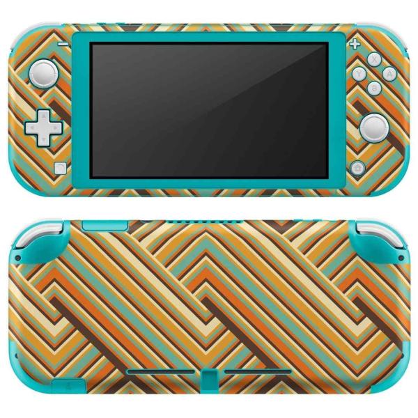 igsticker Nintendo Switch Lite ��p �f�U�C���X�L���V�[�� �S�� �C�V�� ��p �j���e���h�[ �X�C�b�` ���C�g  ���܂��܁@�J���t���@�͗l 007786