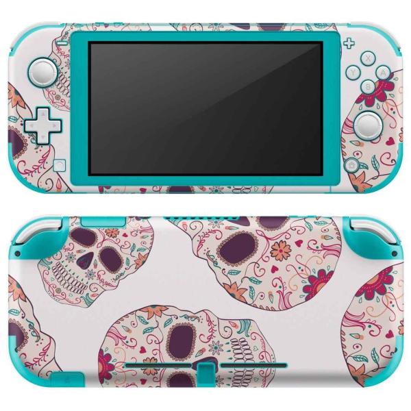 igsticker Nintendo Switch Lite ��p �f�U�C���X�L���V�[�� �S�� �C�V�� ��p �j���e���h�[ �X�C�b�` ���C�g  �J���t���@�[���@�h�N���@�ԁ@�t�����[ 008188
