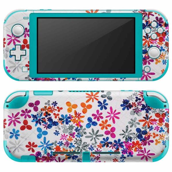 igsticker Nintendo Switch Lite ��p �f�U�C���X�L���V�[�� �S�� �C�V�� ��p �j���e���h�[ �X�C�b�` ���C�g  �ԁ@�t�����[�@�J���t���@���C���{�[ 008226