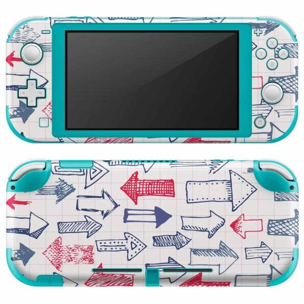 igsticker Nintendo Switch Lite ��p �f�U�C���X�L���V�[�� �S�� �C�V�� ��p �j���e���h�[ �X�C�b�` ���C�g  �C���X�g�@�ԁ@���@�m�[�g�@�͗l 008554