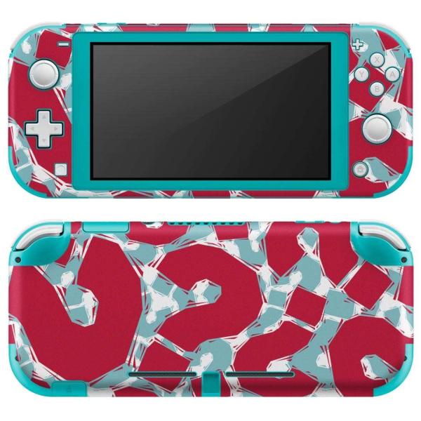 igsticker Nintendo Switch Lite ��p �f�U�C���X�L���V�[�� �S�� �C�V�� ��p �j���e���h�[ �X�C�b�` ���C�g  �͂Ăȁ@�ԁ@���b�h�@�͗l 008576