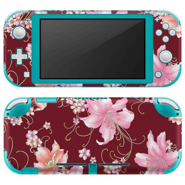 igsticker Nintendo Switch Lite ��p �f�U�C���X�L���V�[�� �S�� �C�V�� ��p �j���e���h�[ �X�C�b�` ���C�g  �ԁ@�t�����[�@�ԁ@���b�h�@�s���N�@ 008640