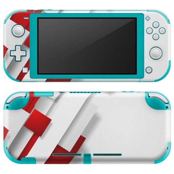 igsticker Nintendo Switch Lite ��p �f�U�C���X�L���V�[�� �S�� �C�V�� ��p �j���e���h�[ �X�C�b�` ���C�g  �ԁ@���b�h�@�͗l 008669