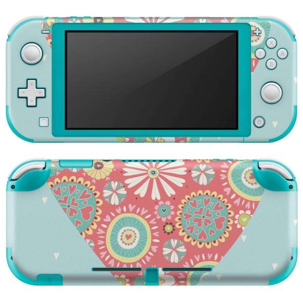 igsticker Nintendo Switch Lite ��p �f�U�C���X�L���V�[�� �S�� �C�V�� ��p �j���e���h�[ �X�C�b�` ���C�g  �C���X�g�@�ԁ@�t�����[�@�n�[�g 008848