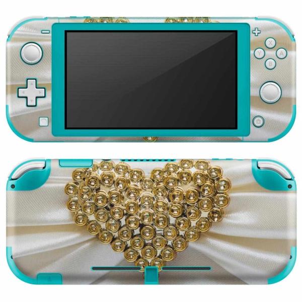 igsticker Nintendo Switch Lite ��p �f�U�C���X�L���V�[�� �S�� �C�V�� ��p �j���e���h�[ �X�C�b�` ���C�g  �n�[�g�@���@�z���C�g�@�ʐ^ 008933