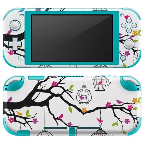 igsticker Nintendo Switch Lite ��p �f�U�C���X�L���V�[�� �S�� �C�V�� ��p �j���e���h�[ �X�C�b�` ���C�g  �ԁ@�t�����[�@�J���t�� 009195
