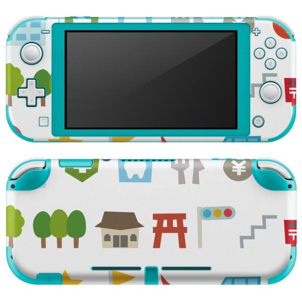 igsticker Nintendo Switch Lite ��p �f�U�C���X�L���V�[�� �S�� �C�V�� ��p �j���e���h�[ �X�C�b�` ���C�g  ��蕨�@���i�@�C���X�g 009247