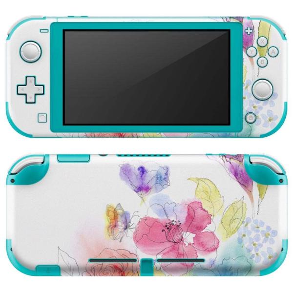 igsticker Nintendo Switch Lite ��p �f�U�C���X�L���V�[�� �S�� �C�V�� ��p �j���e���h�[ �X�C�b�` ���C�g  �t�����[�@���ʁ@�J���t�� 009514
