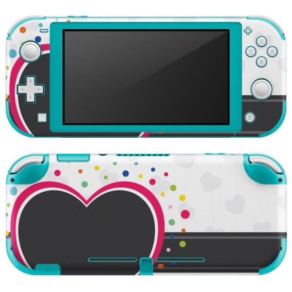 igsticker Nintendo Switch Lite ��p �f�U�C���X�L���V�[�� �S�� �C�V�� ��p �j���e���h�[ �X�C�b�` ���C�g  �n�[�g�@�J���t�� 009517