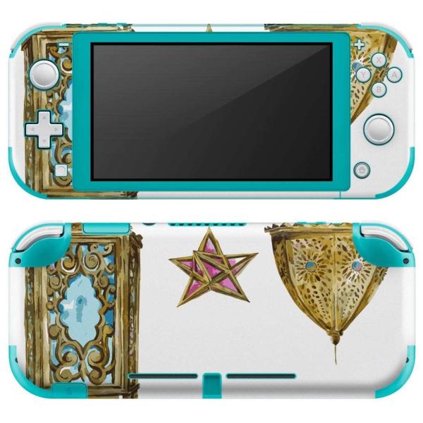igsticker Nintendo Switch Lite ��p �f�U�C���X�L���V�[�� �S�� �C�V�� ��p �j���e���h�[ �X�C�b�` ���C�g  �A���e�B�[�N�@���@�� 009705