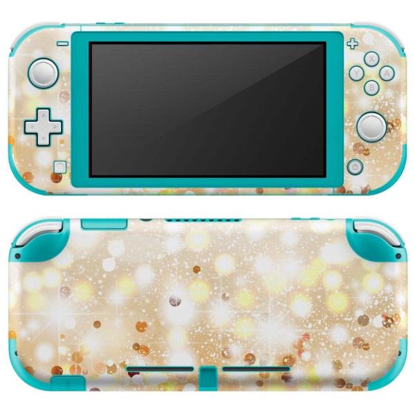 igsticker Nintendo Switch Lite ��p �f�U�C���X�L���V�[�� �S�� �C�V�� ��p �j���e���h�[ �X�C�b�` ���C�g  ���@�S�[���h�@�L���L�� 010170