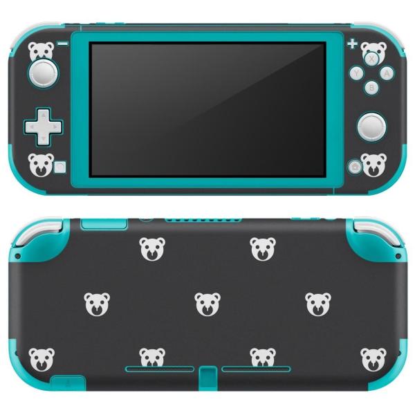 igsticker Nintendo Switch Lite ��p �f�U�C���X�L���V�[�� �S�� �C�V�� ��p �j���e���h�[ �X�C�b�` ���C�g  ���܁@�����@�O���[ 010658