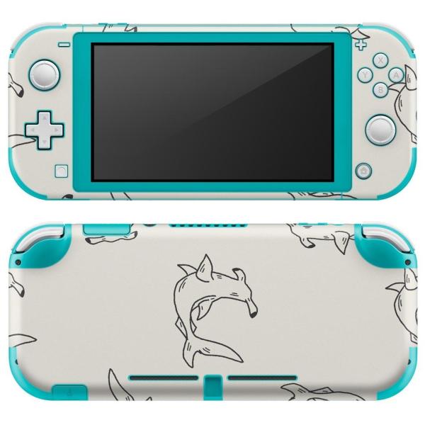 igsticker Nintendo Switch Lite ��p �f�U�C���X�L���V�[�� �S�� �C�V�� ��p �j���e���h�[ �X�C�b�` ���C�g  �T���@�C�@������ 010683