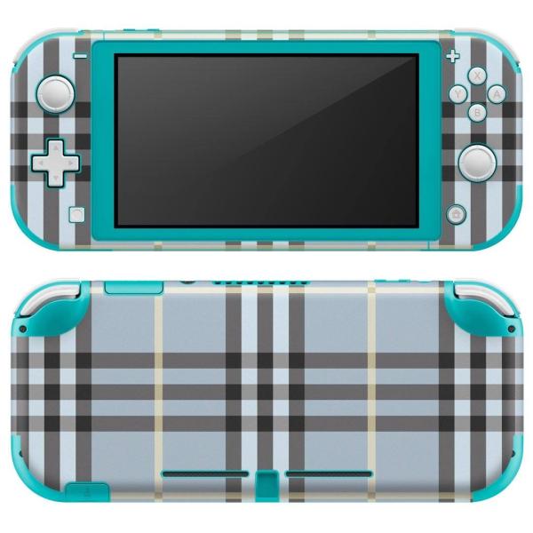 igsticker Nintendo Switch Lite ��p �f�U�C���X�L���V�[�� �S�� �C�V�� ��p �j���e���h�[ �X�C�b�` ���C�g  �`�F�b�N�@���F�@�O���[ 010835