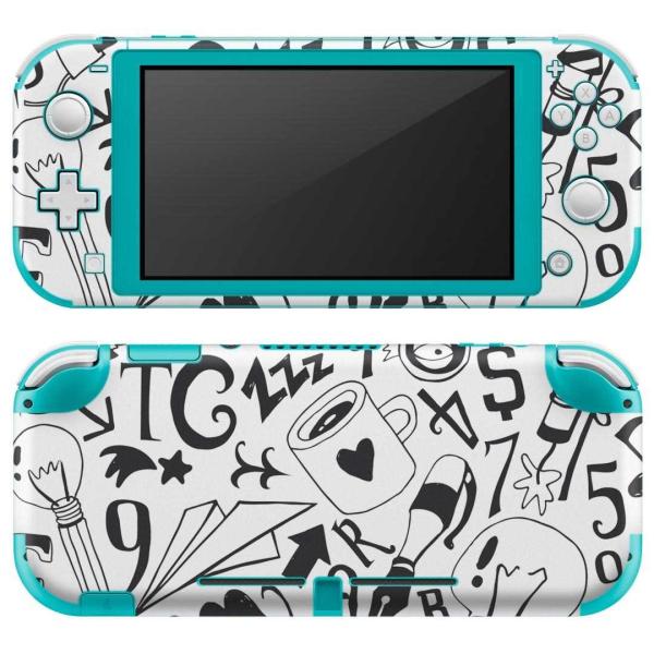 igsticker Nintendo Switch Lite ��p �f�U�C���X�L���V�[�� �S�� �C�V�� ��p �j���e���h�[ �X�C�b�` ���C�g  �����@�p��@�J���� 011057