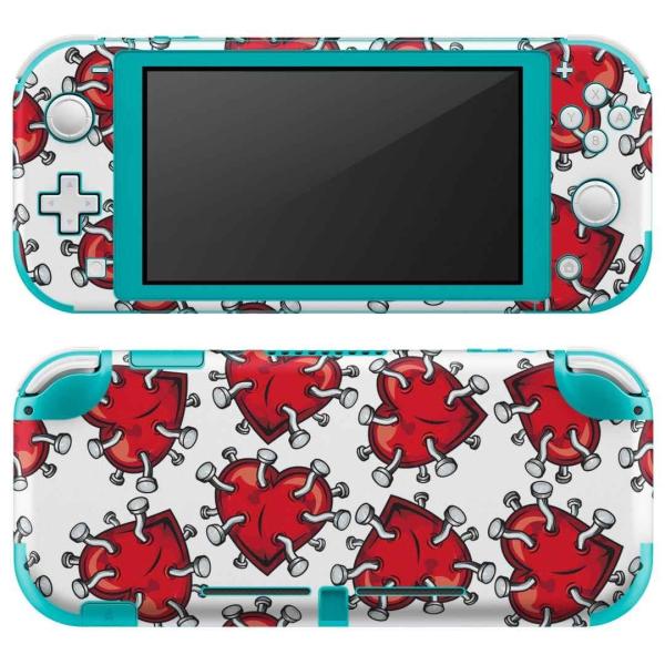 igsticker Nintendo Switch Lite ��p �f�U�C���X�L���V�[�� �S�� �C�V�� ��p �j���e���h�[ �X�C�b�` ���C�g  �n�[�g�@�B�@�� 011675