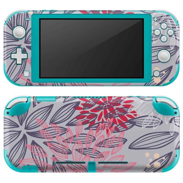 igsticker Nintendo Switch Lite ��p �f�U�C���X�L���V�[�� �S�� �C�V�� ��p �j���e���h�[ �X�C�b�` ���C�g  �O���[�@�ԁ@�s���N 012510
