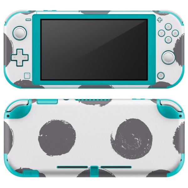 igsticker Nintendo Switch Lite ��p �f�U�C���X�L���V�[�� �S�� �C�V�� ��p �j���e���h�[ �X�C�b�` ���C�g  �h�b�g�@���ʁ@�O���[ 012520