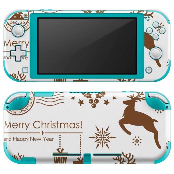 igsticker Nintendo Switch Lite ��p �f�U�C���X�L���V�[�� �S�� �C�V�� ��p �j���e���h�[ �X�C�b�` ���C�g  �N���X�}�X�@�T���^�@�g�i�J�C 013955