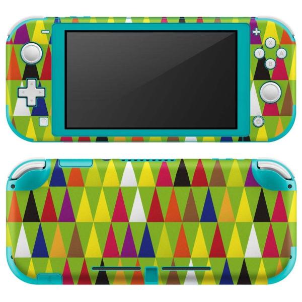 igsticker Nintendo Switch Lite ��p �f�U�C���X�L���V�[�� �S�� �C�V�� ��p �j���e���h�[ �X�C�b�` ���C�g  �͗l�@���j�[�N�@�J���t�� 014698