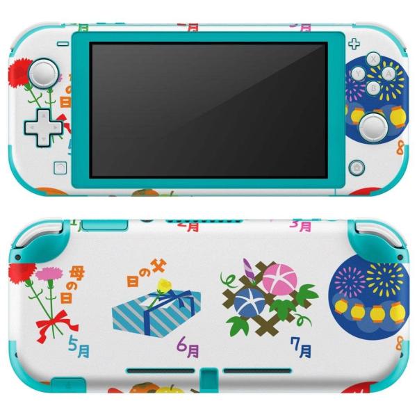 igsticker Nintendo Switch Lite ��p �f�U�C���X�L���V�[�� �S�� �C�V�� ��p �j���e���h�[ �X�C�b�` ���C�g  �C���X�g�@��N�@�G�� 014958