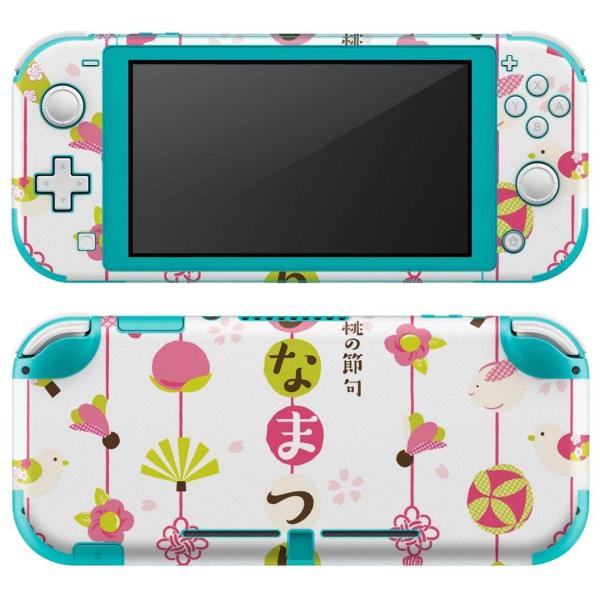 igsticker Nintendo Switch Lite ��p �f�U�C���X�L���V�[�� �S�� �C�V�� ��p �j���e���h�[ �X�C�b�` ���C�g  �ЂȂ܂�@����@���{�� 015517