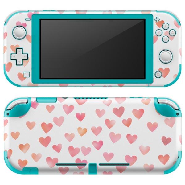 igsticker Nintendo Switch Lite ��p �f�U�C���X�L���V�[�� �S�� �C�V�� ��p �j���e���h�[ �X�C�b�` ���C�g  �n�[�g�@�s���N�@���킢�� 015569