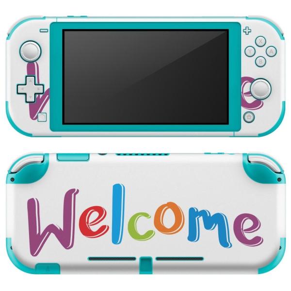 igsticker Nintendo Switch Lite ��p �f�U�C���X�L���V�[�� �S�� �C�V�� ��p �j���e���h�[ �X�C�b�` ���C�g  �p��@�J���t�� 016431